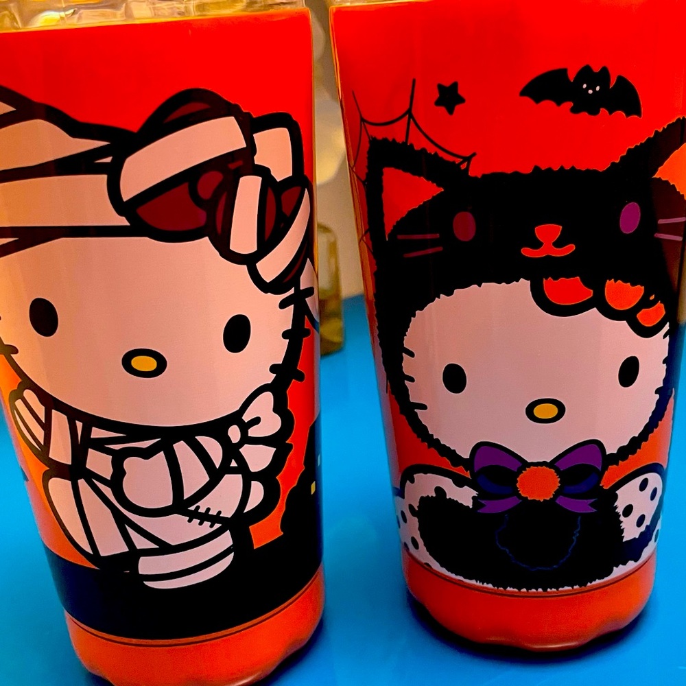 Hello Kitty Halloween Tumbler Set of 2